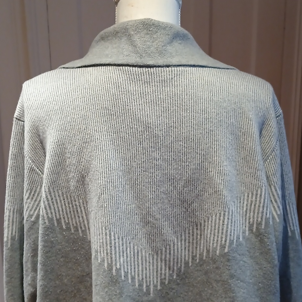 NEW Isaac Mizrahi Live Open Front Cardigan - Picture 9 of 12
